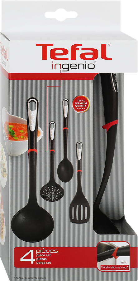 Набор кухонной утвари TEFAL 4 предмета, пластик, Арт. K206S414, предпросмотр