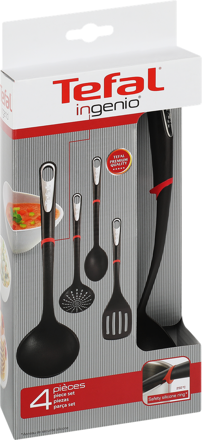 Набор кухонной утвари TEFAL 4 предмета, пластик, Арт. K206S414, превью