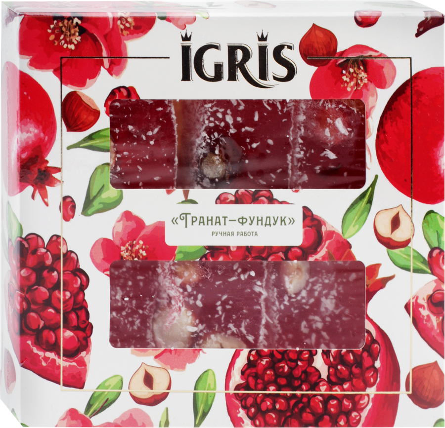 Рахат-лукум IGRIS Гранат-фундук, 145г, предпросмотр