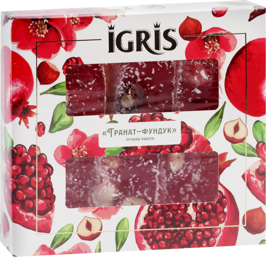 Рахат-лукум IGRIS Гранат-фундук, 145г, предпросмотр