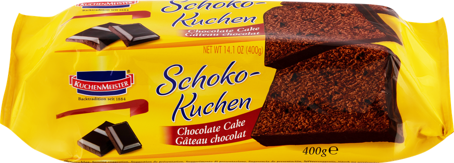 Кекс KUCHENMEISTER Шоколадный с кусочками шоколада, 400г, предпросмотр