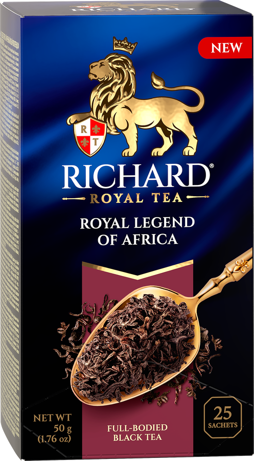 Чай черный RICHARD ROYAL Legend Of Africa, 25саш, предпросмотр