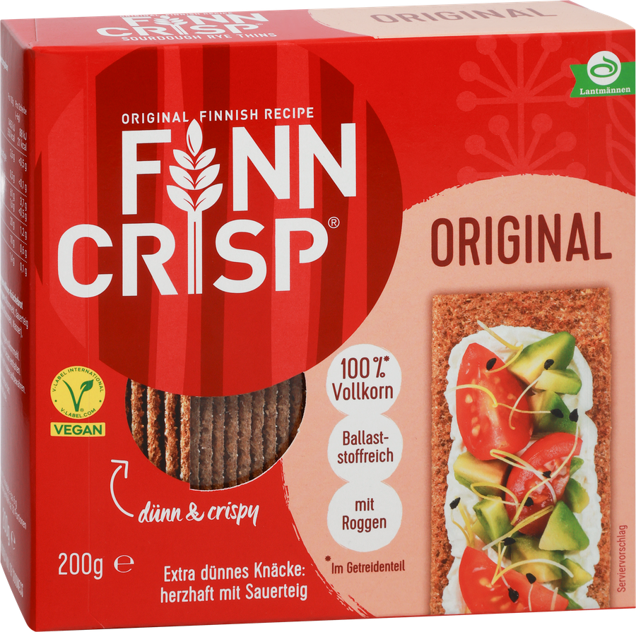 Хлебцы ржаные FINN CRISP Original, 200г, превью