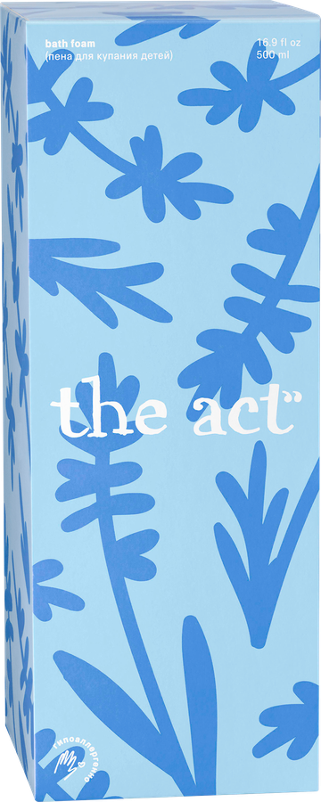 Пена для ванн детская THE ACT, 500мл, предпросмотр
