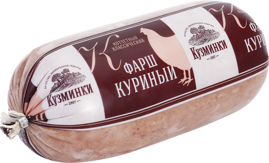 Фарш котлетный куриный КУЗМИНКИ Классический, замороженный, 700г, предпросмотр