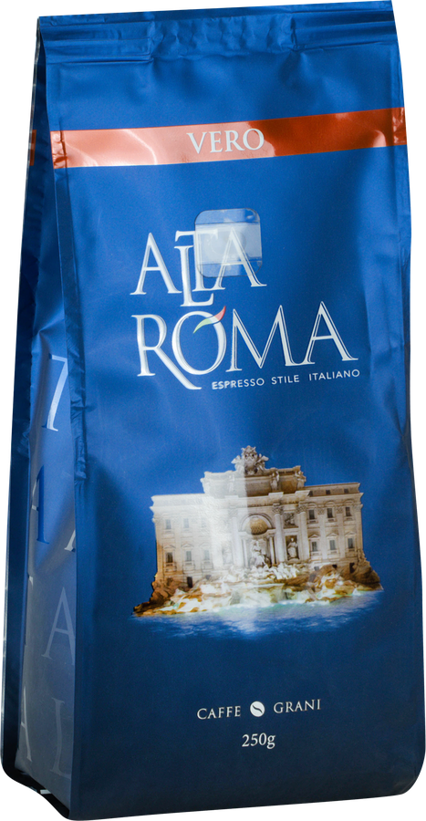 Кофе зерновой ALTA ROMA Vero арабика, робуста, 250г, превью