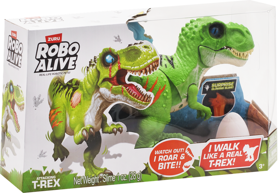 Набор игровой ROBO ALIVE Zuru Динозавр со световыми и звуковыми эффектами, Арт. 7127, предпросмотр