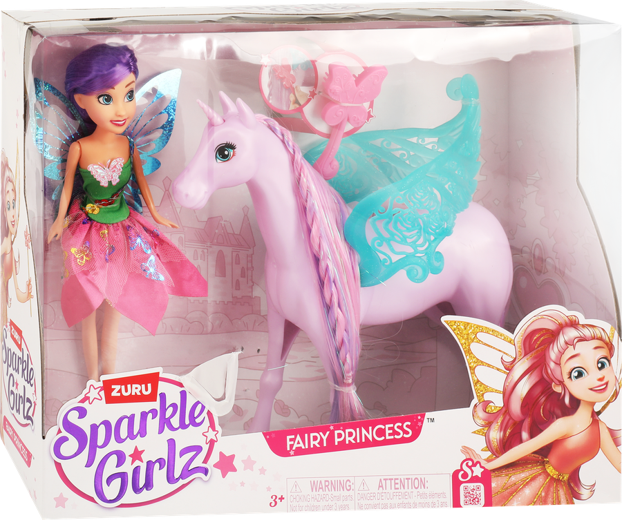 Набор игровой SPARKLE GIRLZ Кукла-фея с единорогом, Арт. 100413, предпросмотр