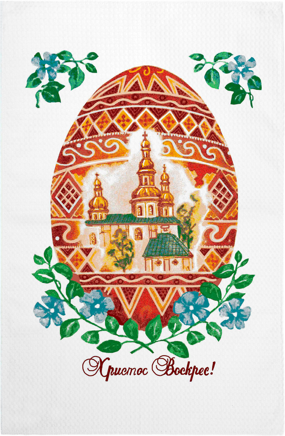 Полотенце кухонное 365 ДНЕЙ Пасха 35х60см, превью