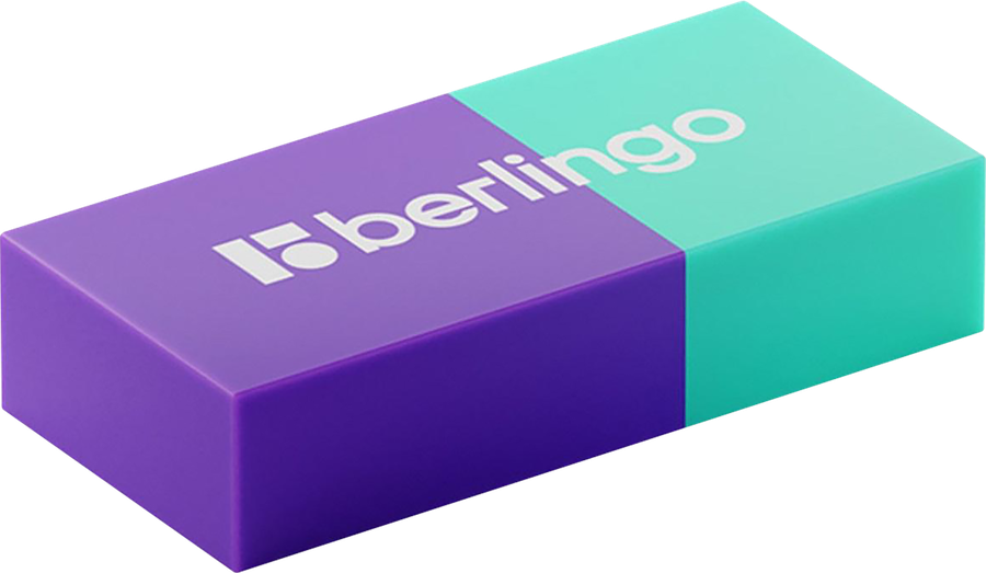 Ластик BERLINGO Envy, прямоугольный, термопластичная резина, 4,5х2,1х1,1см, предпросмотр