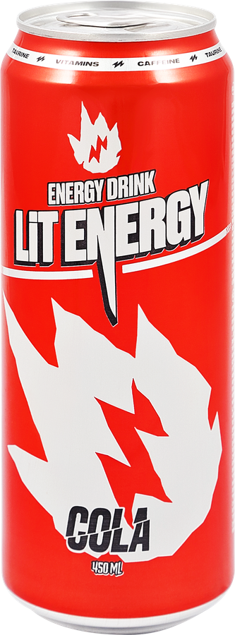 Напиток энергетический LIT ENERGY Cola, 0.45л, предпросмотр