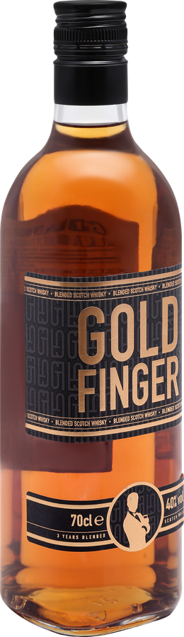 Виски GOLDFINGER Шотландский купажированный 3 года 40%, 0.7л, превью