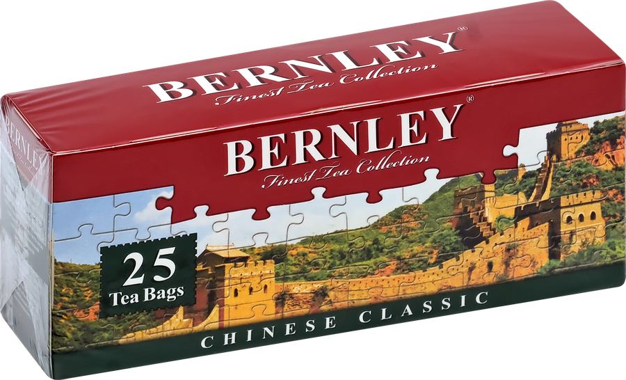 Чай зеленый BERNLEY Чайниз Классик китайский, 25пак, превью