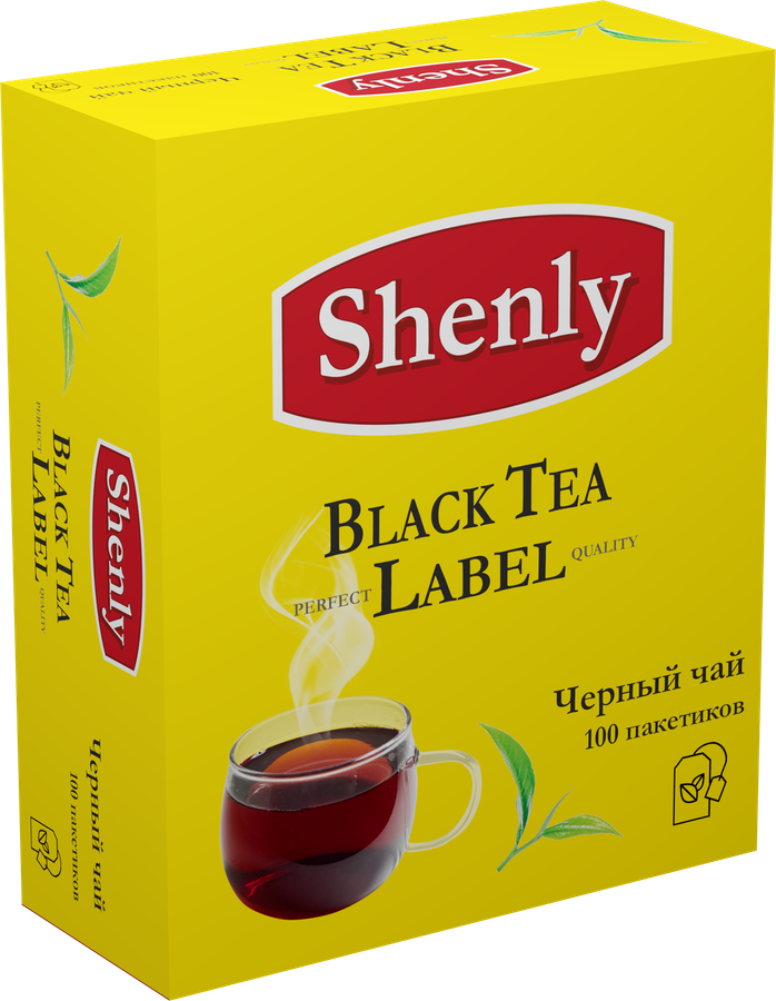 Чай черный SHENLY байховый, 100пак, превью