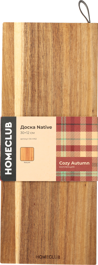 Доска HOMECLUB Native, 30х12см, акация, Арт. SK-HN2, превью
