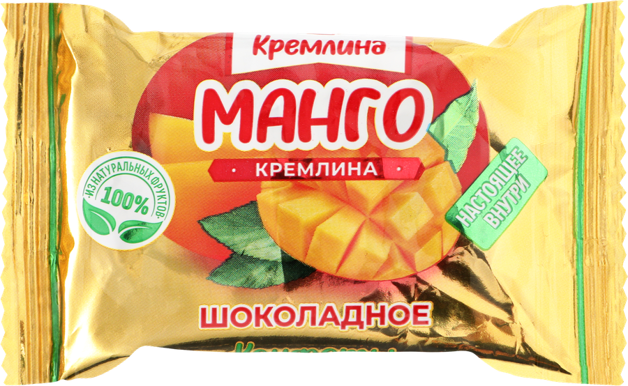 Конфеты КРЕМЛИНА из цукатов манго в шоколаде, весовые, предпросмотр