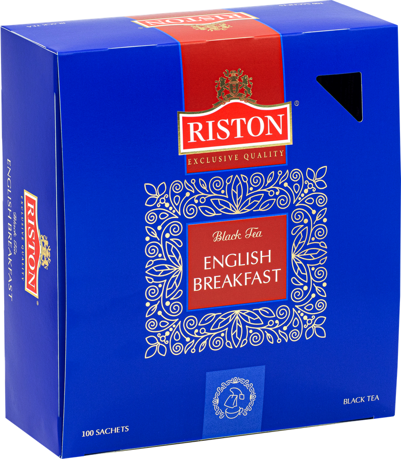 Чай черный RISTON English Breakfast, 100пак, предпросмотр