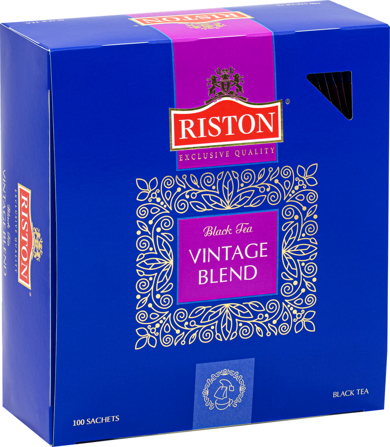 Чай черный RISTON Vintage Blend, 100пак, предпросмотр