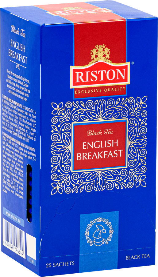Чай черный RISTON English Breakfast, 25пак, предпросмотр