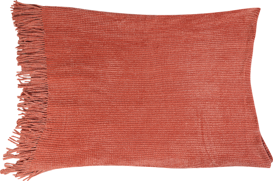 Плед HOMECLUB Cozy Autumn 120х160см, шенилл с кистями, Арт. HT-1, превью