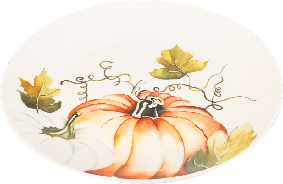 Тарелка HOMECLUB Cozy Autumn 19см, фарфор, Арт. EN401307B, превью