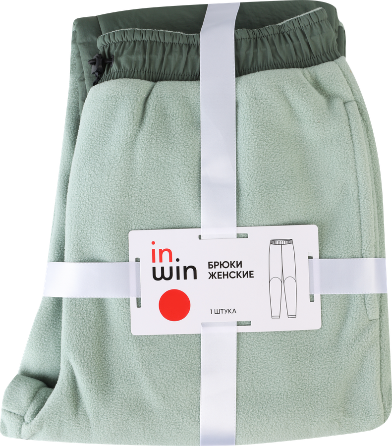 Брюки женские INWIN цвет мятный, Арт. AW25208-01, превью