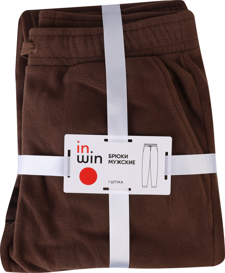 Брюки мужские INWIN коричневые, Арт. AW25108-02, превью