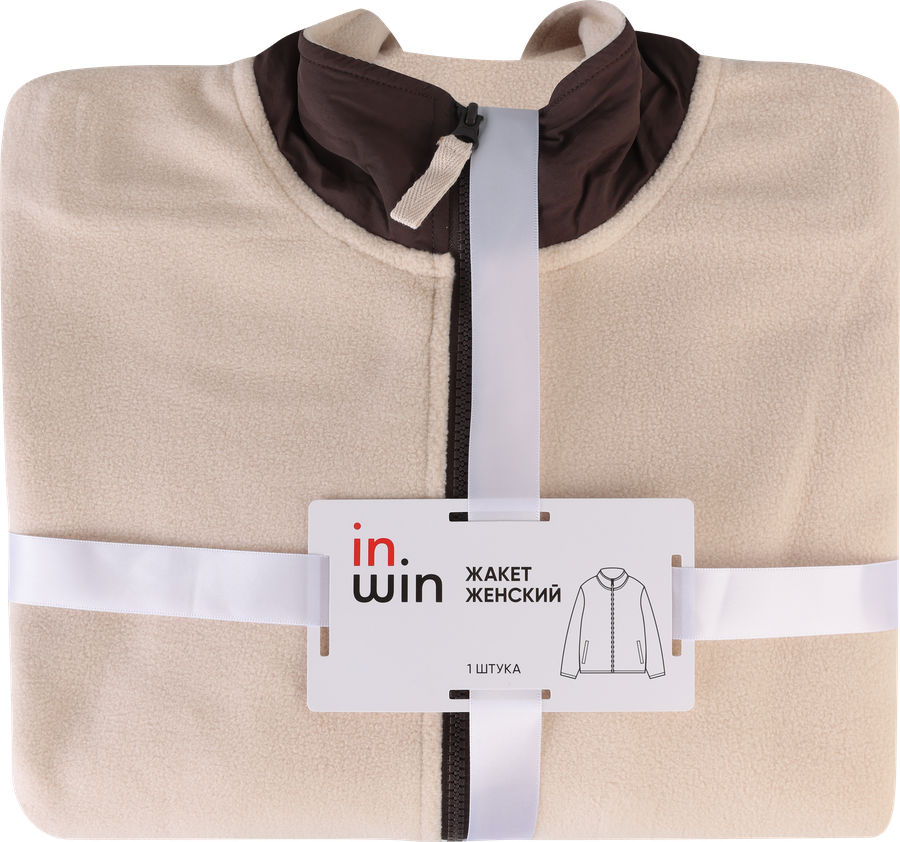 Жакет женский INWIN бежевый, Арт. AW25219-01, превью