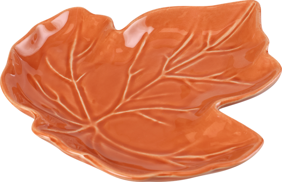 Тарелка сервировочная HOMECLUB Cozy Autumn Клен, 22см, доломит, Арт. ED400442, предпросмотр