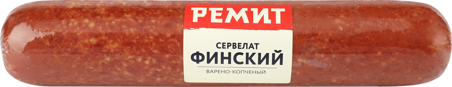 Колбаса варено-копченая РЕМИТ Сервелат Финский, весовой, предпросмотр
