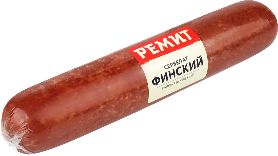 Колбаса варено-копченая РЕМИТ Сервелат Финский, весовой, превью