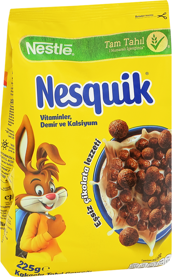 Готовый завтрак NESQUIK Шарики со вкусом шоколада, 225г, превью