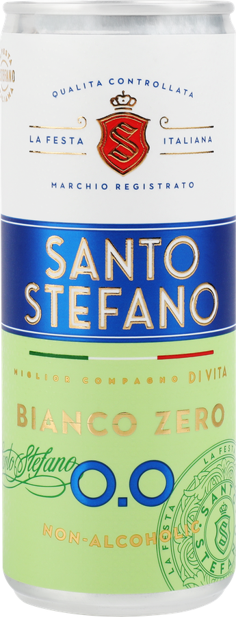 Напиток безалкогольный SANTO STEFANO Bianco, 0.25л, превью