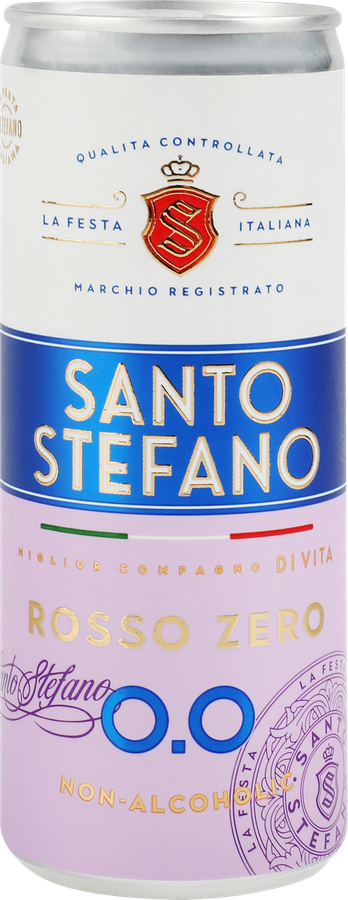 Напиток безалкогольный SANTO STEFANO Rosso, 0.25л, предпросмотр