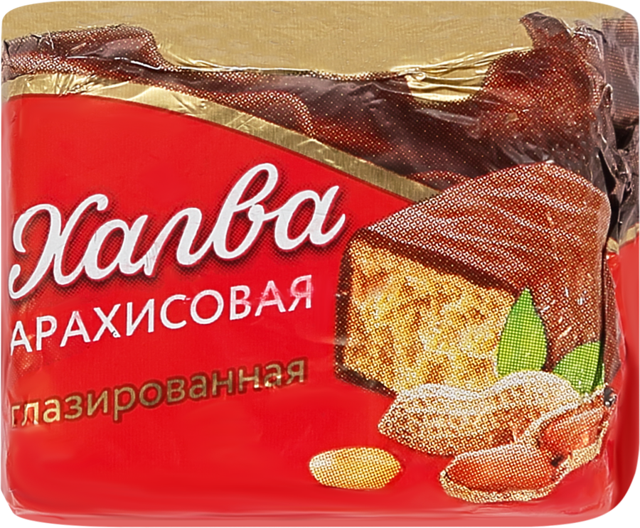 Халва арахисовая АЗОВСКАЯ КФ глазированная, весовая, превью