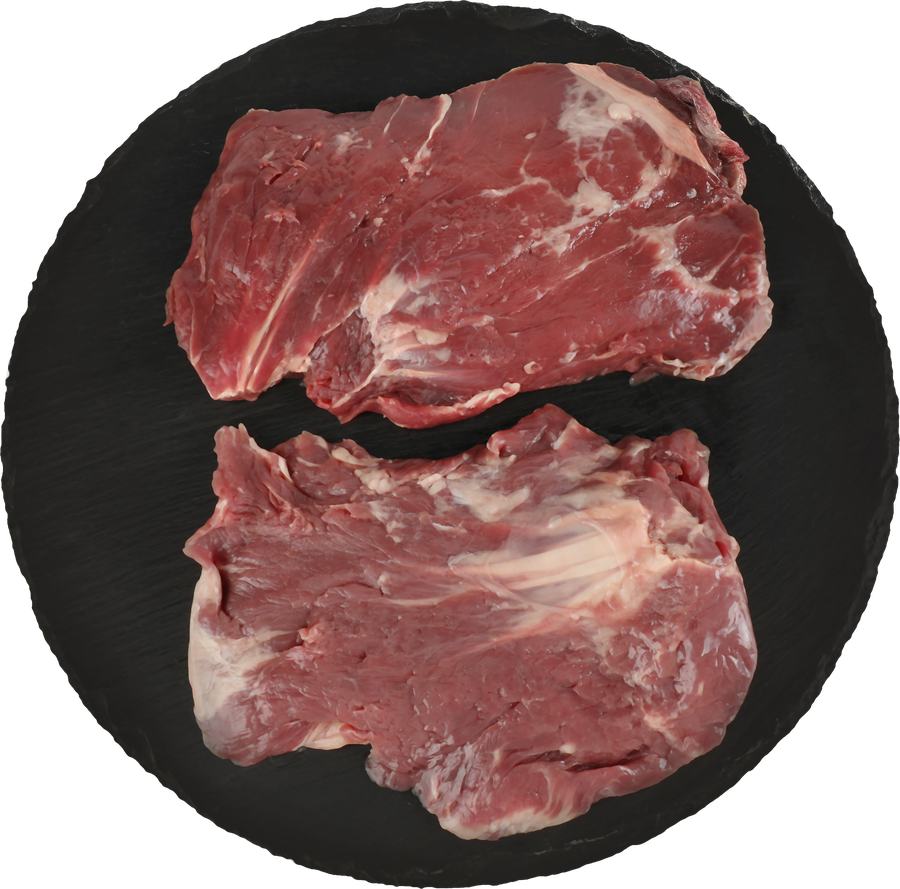 Стейк из мраморной говядины МИРАТОРГ Паук Black Angus, 330г, предпросмотр