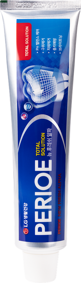 Зубная паста PERIOE Fresh Alpha Total Solution для комплексного ухода, 170г, превью