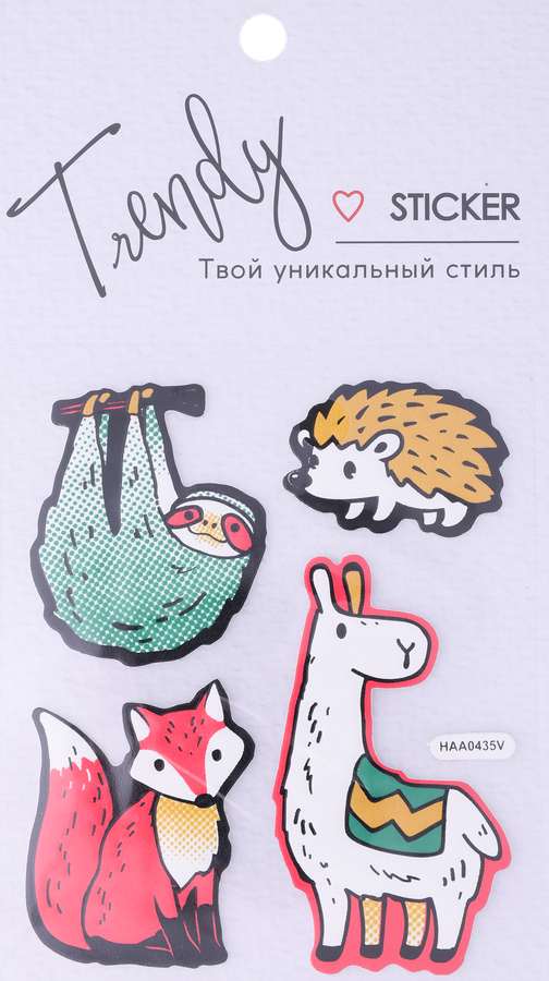Набор стикеров КРОК&ДИЛЛИ Trendy 18х10,7см, Арт. HAA0400, предпросмотр
