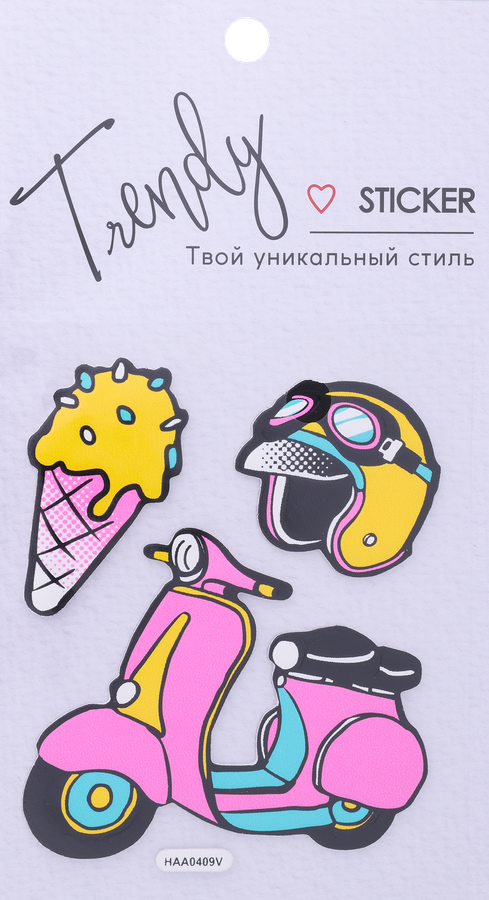 Набор стикеров КРОК&ДИЛЛИ Trendy 18х10,7см, Арт. HAA0400, превью
