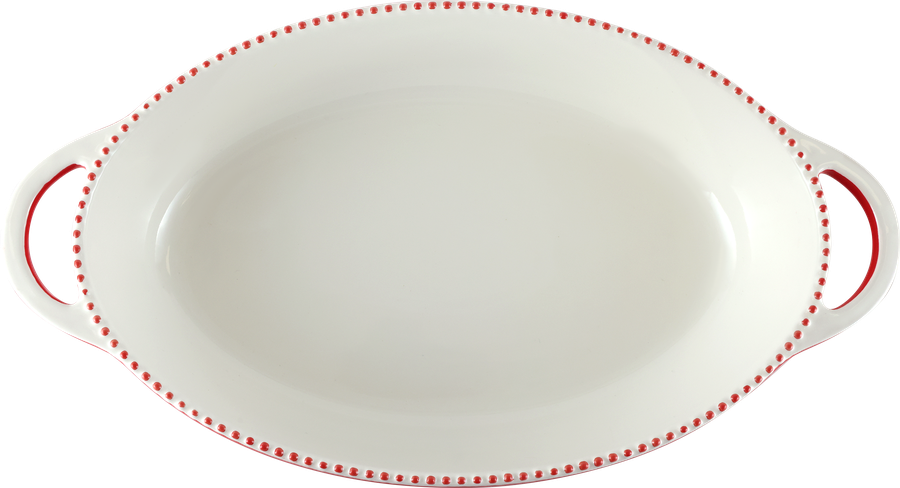 Форма для запекания PLATINUM CHOICE Pearls 36,5x20x7см, овальная, керамика, Арт. PR1-NY25, предпросмотр