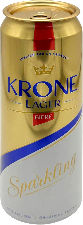 Пиво светлое KRONE Lager Biere пастеризованное 4,7%, 0,45л, превью
