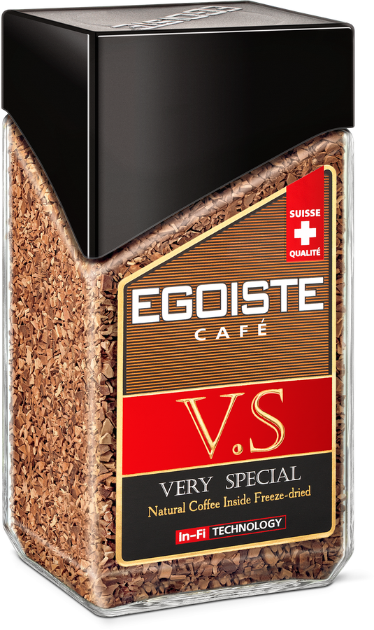 Кофе молотый в растворимом EGOISTE V.S. Кенийская арабика сублимированный, 100г, предпросмотр