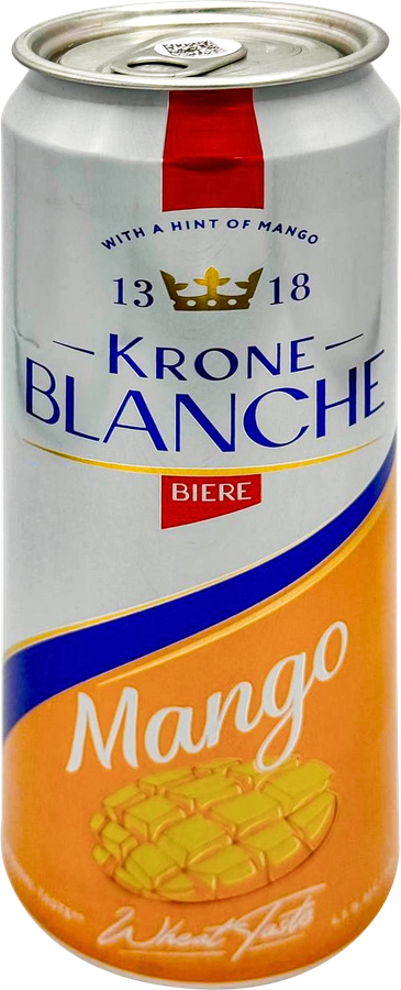 Напиток пивной KRONE BIERE Mango пастеризованный 4,5%, 0,45л, превью