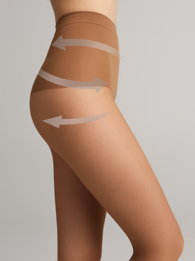 Колготки женские CONTE Slimfit, 20 den bronz 2, Арт. 23С-7СП, предпросмотр
