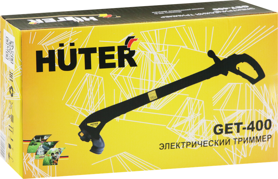 Триммер электрический HUTER GET-400 350Вт, черный, Арт. 70/1/4, превью