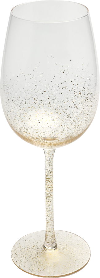 Бокал для вина HOMECLUB Gold Speckle, стекло, 480мл, Арт. HMR2775-1, превью