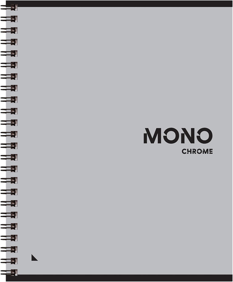 Тетрадь БИДЖИ MonoChrome, 96 листов, А5, в клетку, на гребне, двойная обложка, предпросмотр