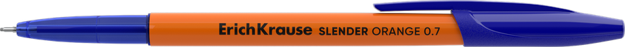 Набор шариковых ручек ERICHKRAUSE Slender Stick Orange 0.7 Super Glide Technology, синий, 4шт, превью