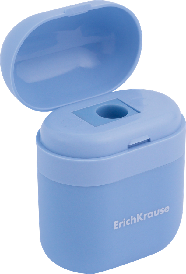 Точилка ERICHKRAUSE Case, Manga, пластиковая, с контейнером, в ассортименте, предпросмотр