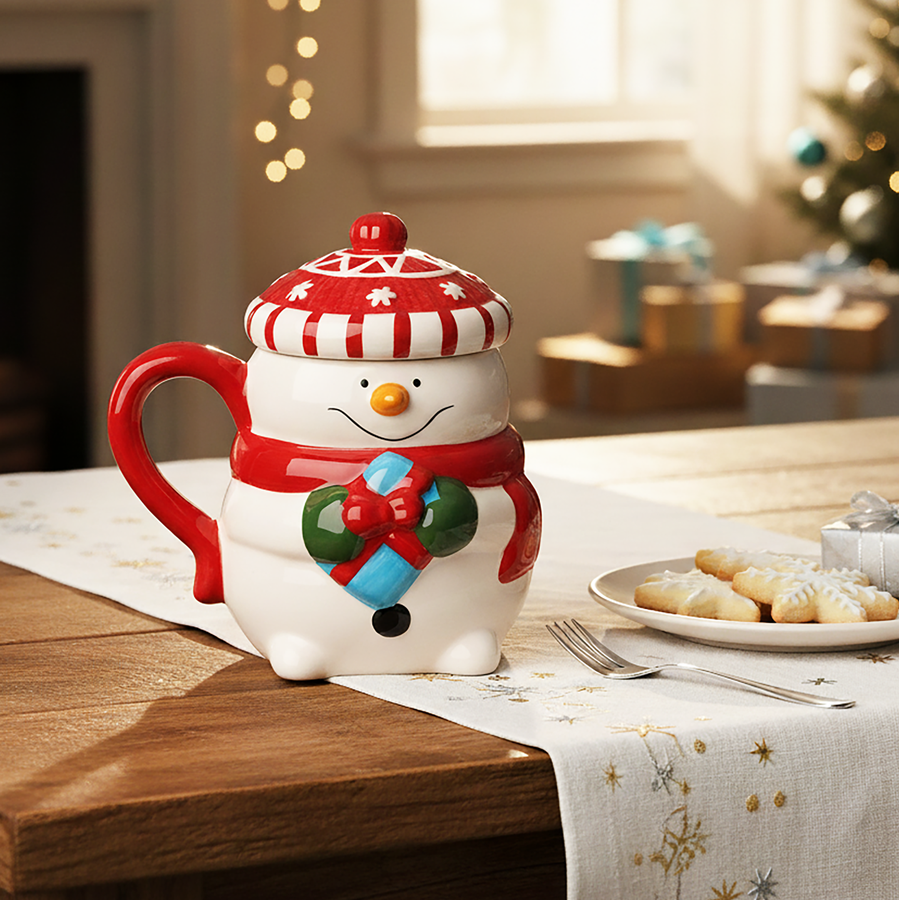 Кружка HOMECLUB Snowman, керамика, Арт. NCNY-1, превью